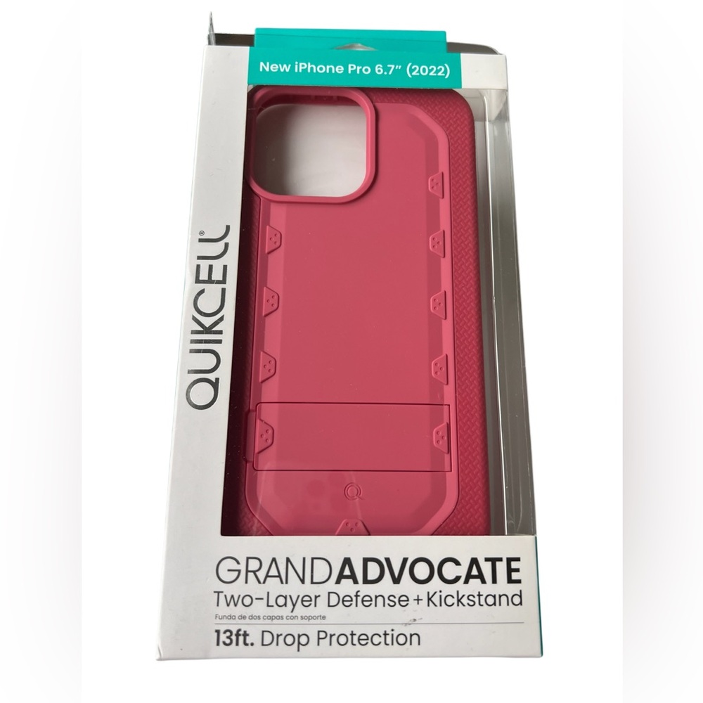 Case for iPhone 14 Pro Max 6.7” Two-Layer Defense 13ft Drop Protection NWT